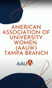 Tampa Branch AAUW logo